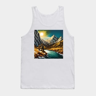 Teddy in the Andes Tank Top